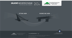 Desktop Screenshot of maturitnistudium.cz
